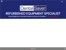 Tablet Screenshot of dentalsaver.co.uk